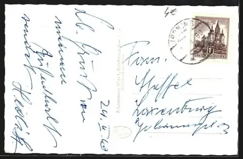 AK Pürgg im steir. Ennstale, Kirche und Grimming