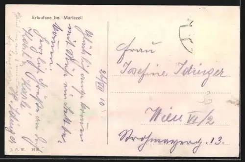 AK Mariazell, Erlaufsee mit Ruderbooten