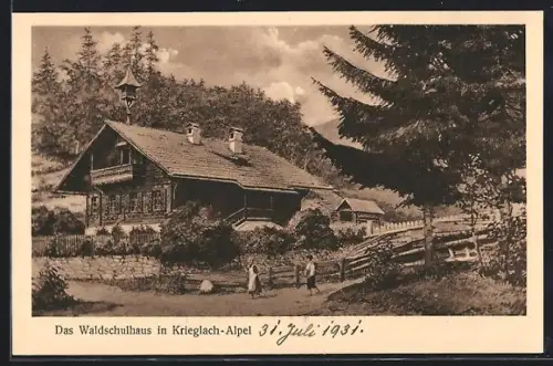 AK Krieglach-Alpel, Waldschulhaus