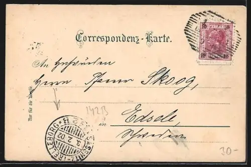 AK Graz, Panorama von der Hilmwarte