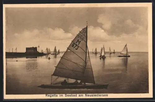 AK Neusiedlersee, Regatta im Seebad