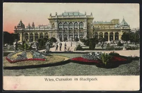 AK Wien, Cursalon im Stadtpark