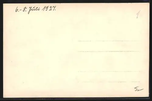 AK Bregenz, Panorama mit See, Ufer und Kirche