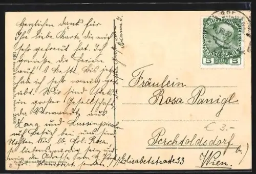 AK Bregenz a. Bodensee, Panorama mit See und Alpen