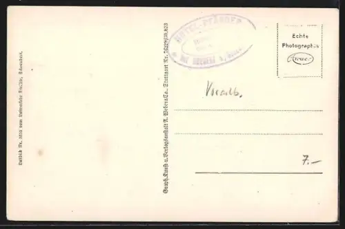 AK Bregenz a. Bodensee, Hotel a. d. Pfänder, Lindau und Bodensee, Flugzeugaufnahme