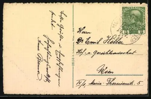 AK Puchenstuben an der Mariazellerbahn, Panorama mit Kirche