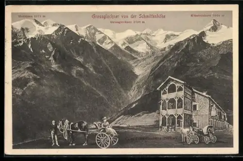 AK Schmittenhöhe, Gasthof mit Grossglockner