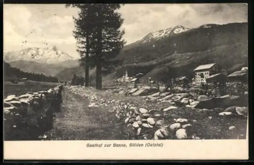AK Sölden /Oetztal, Gasthof zur Sonne
