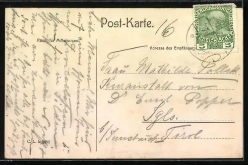 AK Sölden /Oetztal, Gasthof zur Sonne vom Weg aus gesehen