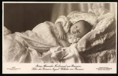 AK Prinz Alexander Ferdinand, als Säugling