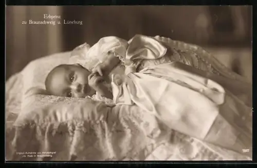 AK Erbprinz zu Braunschweig und Lüneburg als Baby