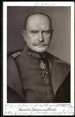 AK Porträt des Generals der Infanterie von Beseler, Heerführer
