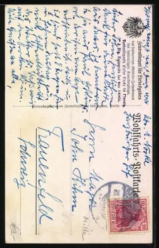 AK Porträt des Generals der Infanterie von Beseler, Heerführer