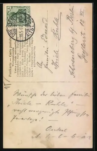 AK Prinz Wilhelm, der jüngste Hohenzoller