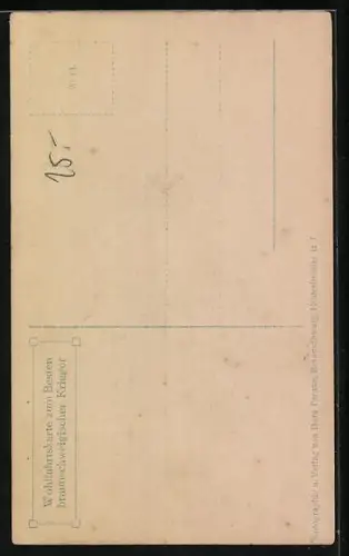 AK Ernst August Herzog von Braunschweig mit den beiden Prinzen