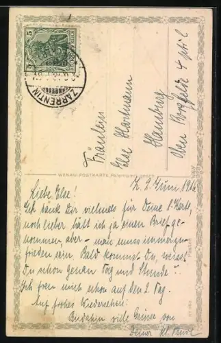 AK Kronprinz Wilhelm von Preussen in Uniform mit Schirmmütze