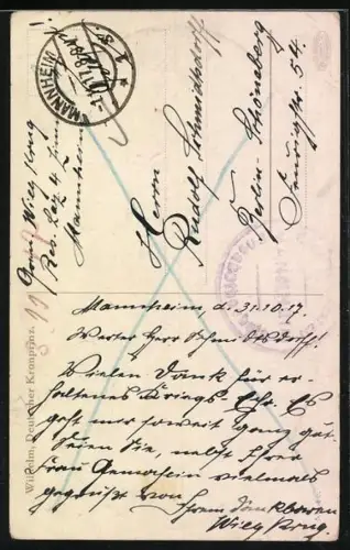 Künstler-AK Kronprinz Wilhelm von Preussen in Husaren-Uniform