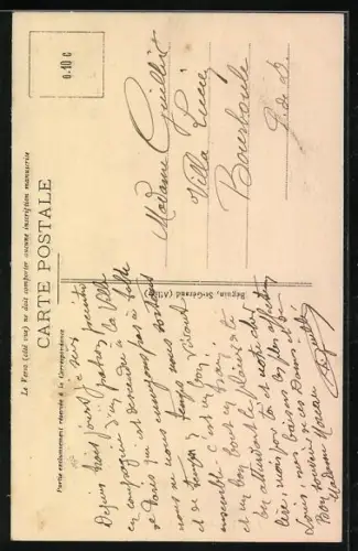 AK Vichy, Rue Wilson et Rue G. Clemenceau