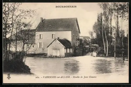 AK Varennes-sur-Allier, Bourbonnais, Moulin de Jean Chaume