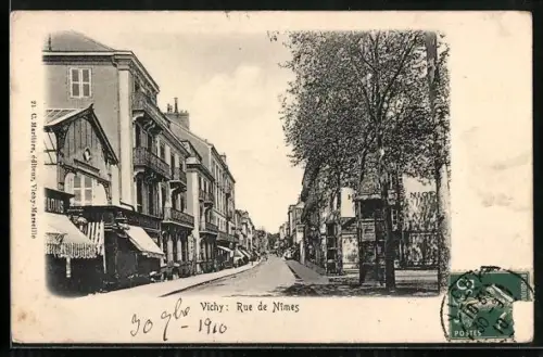 AK Vichy, Rue de Nîmes