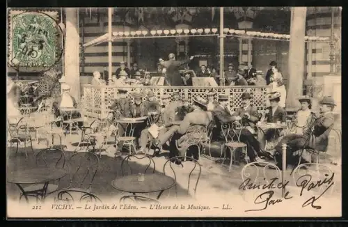 AK Vichy, Le Jardin de l`Eden, L`Heure de la Musique