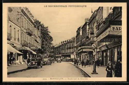 AK Montlucon, Le Bourbonnais Pittoresque, Boulevard de Courtais