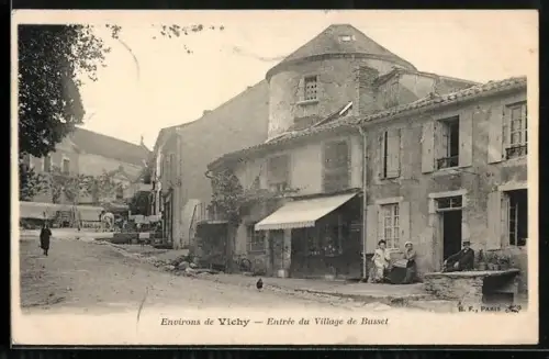 AK Vichy, Entrée du Village de Busset