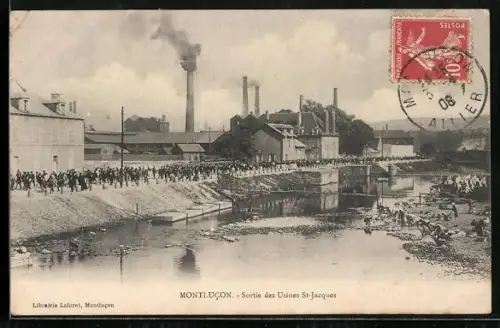 AK Montlucon, Sortie des Usines Saint-Jacques
