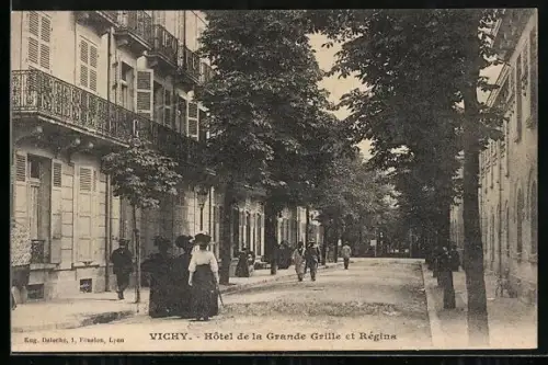 AK Vichy, Hôtel de la Grande Grille et Régina