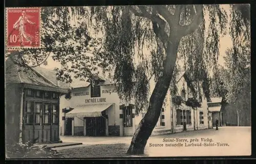 AK Saint-Yorre près Vichy, Source naturelle Larbaud-Saint-Yorre