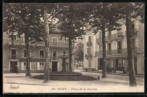 AK Vichy, Place de la Marine