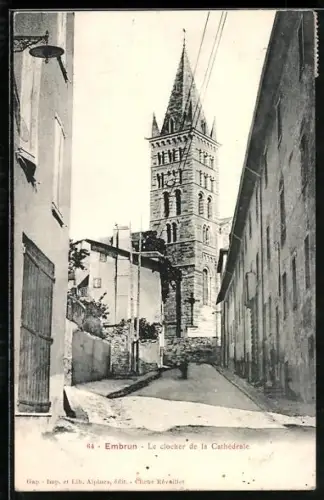 AK Embrun, Le clocher de la Cathédrale