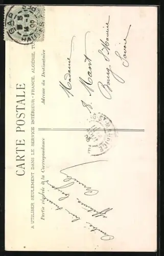 AK Embrun, Le clocher de la Cathédrale