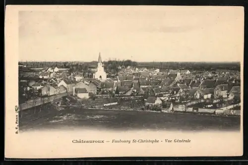 AK Châteauroux, Faubourg St-Christophe, Vue Générale