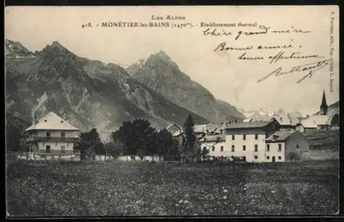AK Monetier-les-Bains, Etablissement thermal