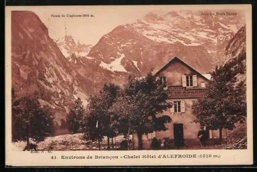 AK Alefroide, Chalet Hôtel d`Alefroide, Pointe de Claphouse, Crête des Boeufs Rouges