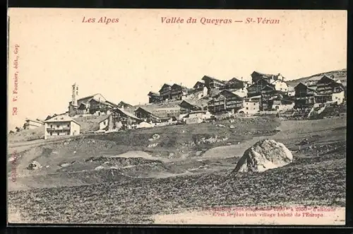 AK St-Véran /Vallée du Queyras, Les Alpes, Panorama