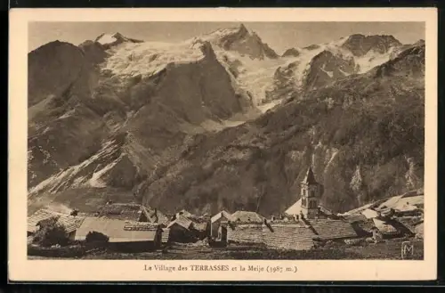 AK Terrasses, Le Village et la Meije
