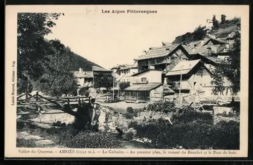 AK Abriès /Vallée du Queyras, Le Calvaire