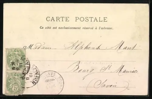 AK Gap, Place du Lion et la Rue Carnot