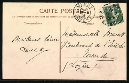 AK Gap, Hotel des Postes et Télégraphes, Rue Carnot