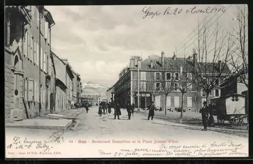 AK Gap, Boulevard Samartine et la Place Jeanne d`Arc