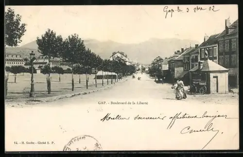 AK Gap, Boulevard de la Liberté