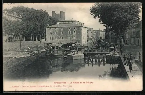 AK Narbonne, Le Moulin et les Ecluses