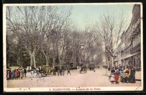 AK Narbonne, Avenue de la Gare