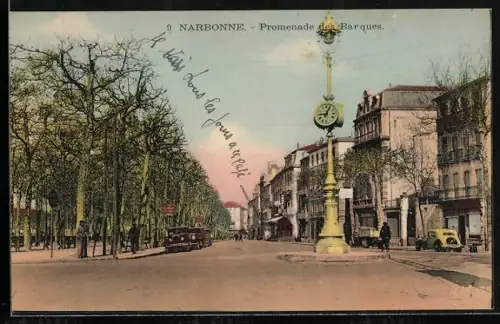 AK Narbonne, Promenade des Barques