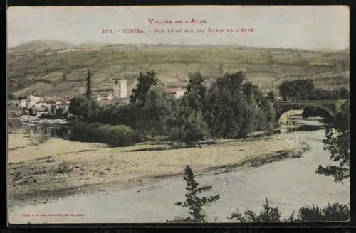 AK Couiza /Vallée de l`Aude, Vue prise sur les Bords de l`Aude