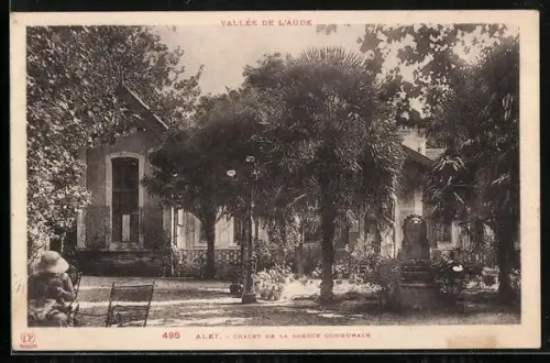 AK Alet /Vallée de l`Aude, Chalet de la Source Communale
