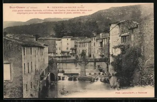 AK Rennes-les-Bains, Jolie petite station thermale