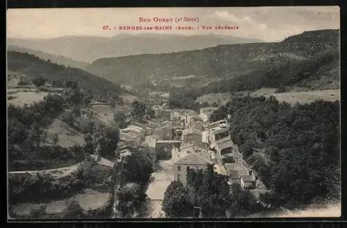 AK Rennes-les-Bains /Aude, Sud Ouest, Vue Générale